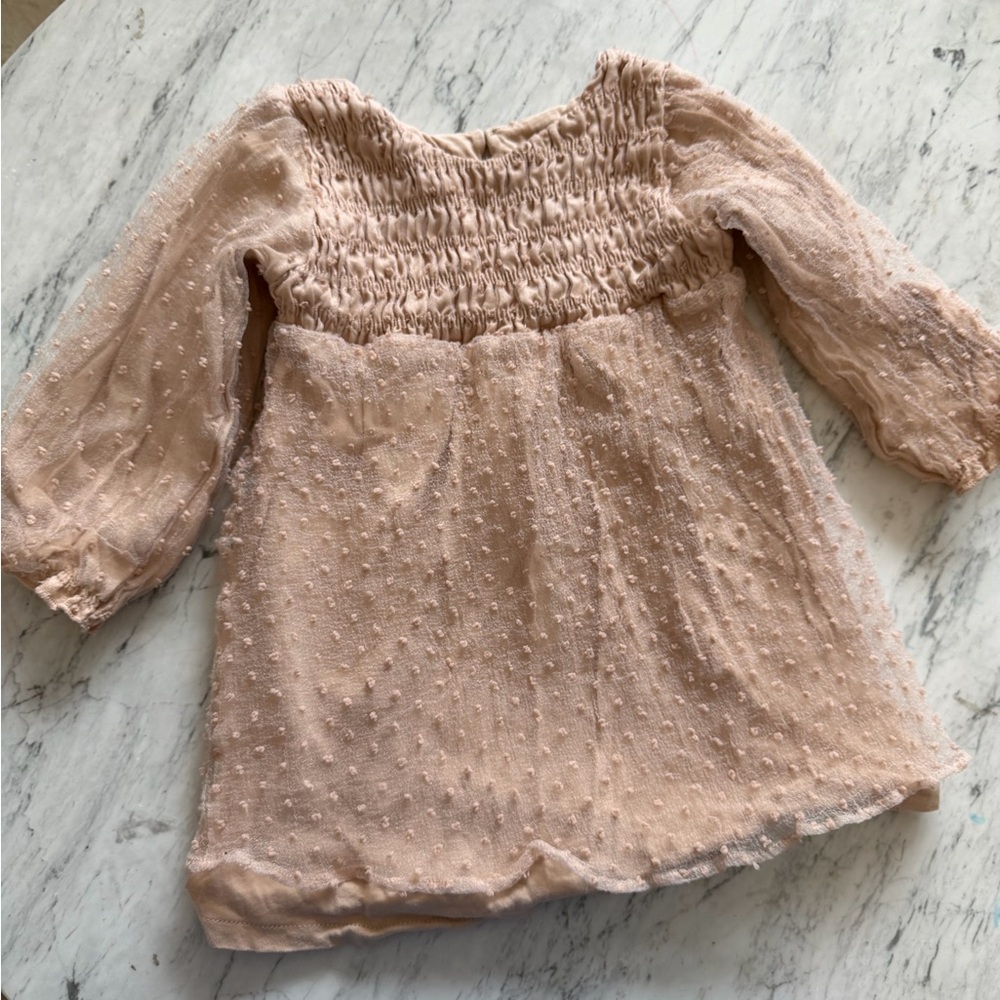 Zara girl dress 2-3y